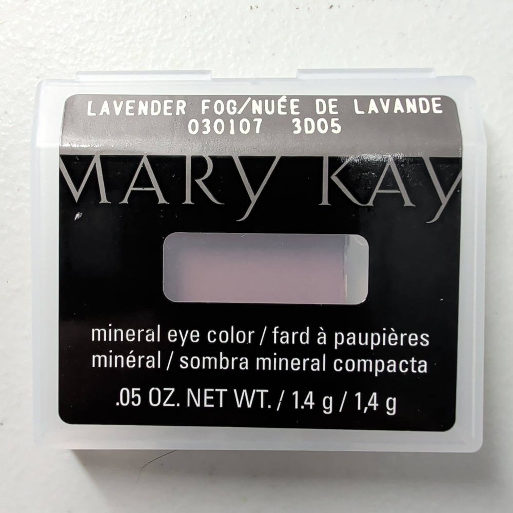 Mary Kay Mineral Eye Color Lavender Fog 030107 3D05 Matte Purple Eyeshadow